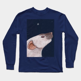 Siamese Rat Star Gazing Long Sleeve T-Shirt